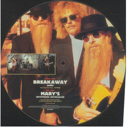 ZZ Top Breakaway USED VINYL 12INCH 45 RPM MAXI-SINGLE LIMITED EDITION PICTURE DISC