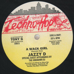 Jazzy D (2) A Wack Girl USED VINYL 12INCH 33 S RPM
