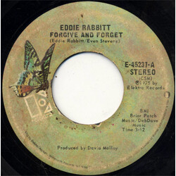 Eddie Rabbitt Forgive And Forget / Pure Love USED VINYL 7INCH 45 RPM SINGLE