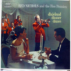 Red Nichols And His Five Pennies Dixieland Dinner Dance Vinyl LP USED