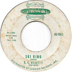 E.C. Beatty Ski King USED VINYL 7INCH 45 RPM SINGLE STYRENE MONO