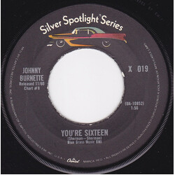 Johnny Burnette You're Sixteen VINYL 7" USED