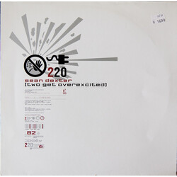 Sean Dexter Two Get Overexcited USED VINYL 12INCH 45 RPM