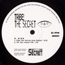 The Secret Tribe! USED VINYL 12INCH 33 S RPM