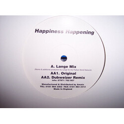 Lost Witness Happiness Happening USED VINYL 12INCH 33 S RPM