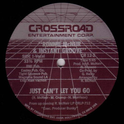 Ronnie McNeir Just Can't Let You Go VINYL 12" USED
