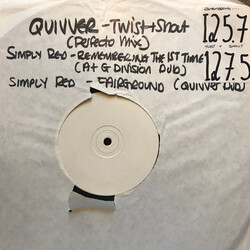 Quivver Twist & Shout USED VINYL 12INCH UNOFFICIAL RELEASE PROMO WHITE LABEL