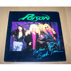 Poison (3) Nothin' But A Good Time USED VINYL 12INCH 45 RPM SINGLE