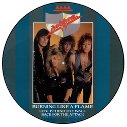 Dokken Burning Like A Flame USED VINYL 12INCH 45 RPM LIMITED EDITION PICTURE DISC