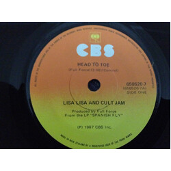 Lisa Lisa & Cult Jam Head To Toe USED VINYL 7INCH 45 RPM SINGLE