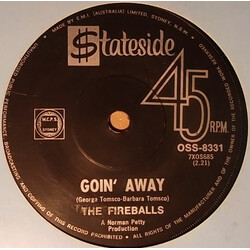 The Fireballs Goin' Away USED VINYL 7INCH 45 RPM SINGLE