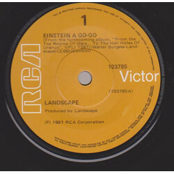 Landscape Einstein A Go-Go USED VINYL 7INCH SINGLE 45 RPM
