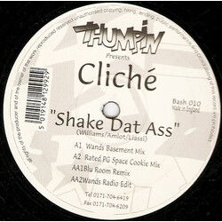Cliche (2) Shake Dat Ass USED VINYL 12INCH SINGLE
