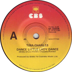 Tina Charles Dance Little Lady Dance USED VINYL 7INCH 45 RPM SINGLE