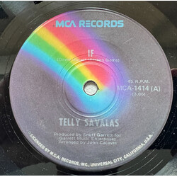 Telly Savalas If USED VINYL 7INCH SINGLE 45 RPM