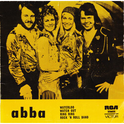 ABBA Waterloo USED VINYL 7INCH 45 RPM EP STEREO