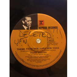 Frank Sinatra Theme From New York New York USED VINYL 7INCH 45 RPM SINGLE