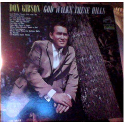 Don Gibson God Walks These Hills Vinyl LP USED