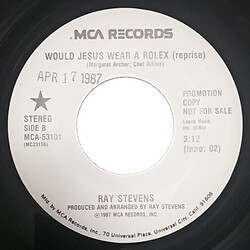 Ray Stevens Would Jesus Wear A Rolex USED VINYL 7INCH 45 RPM PROMO