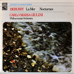 Claude Debussy / Philharmonia Orchestra / Carlo Maria Giulini La Mer / Nocturnes Vinyl LP USED