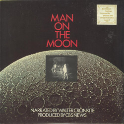 Walter Cronkite Man On The Moon Vinyl LP USED