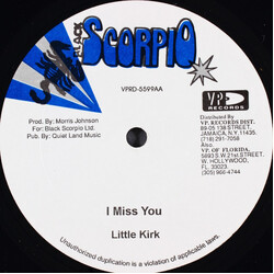 Sattalite / Little Kirk Tribute To Garnett Silk / I Miss You USED VINYL 12INCH 45 RPM