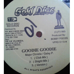Major Christie / Galaxy P / Sugar Black Goodie Goodie / I Can't Stop Loving You USED VINYL 12INCH 45 RPM