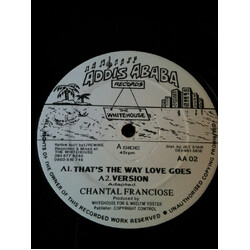 Chantal Franciose That's The Way Love Goes USED VINYL 12INCH 45 RPM