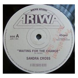 Sandra Cross Waiting For The Chance / Foundation Of Love USED VINYL 12INCH 45 RPM