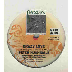 Peter Hunnigale Crazy Love USED VINYL 12INCH