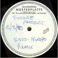 Future Perfect Sato Agrepo USED VINYL 12INCH TEST PRESSING 45 RPM