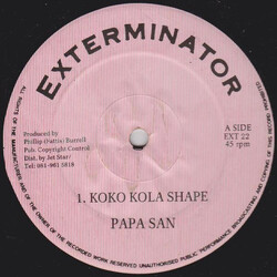 Papa San Koko Kola Shape USED VINYL 12INCH 45 RPM
