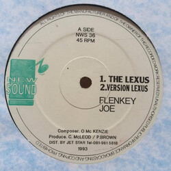 Flenkey Joe The Lexus USED VINYL 12INCH 45 RPM