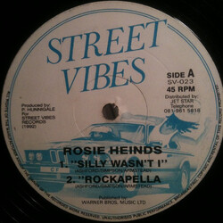 Rosie Heinds / Zimbalist / Honey Vibes Silly Wasn't I USED VINYL 12INCH 45 RPM