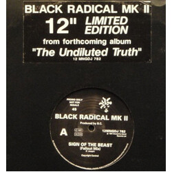 Black Radical MKII Sign Of The Beast USED VINYL 12INCH 45 RPM LIMITED EDITION PROMO