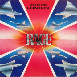 Rage (9) Out Of Control Vinyl LP USED