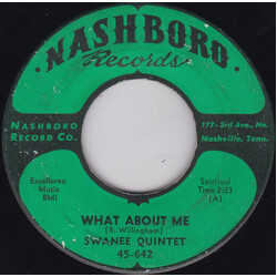 The Swanee Quintet What About Me / My Father's Land USED VINYL 7INCH 45 RPM