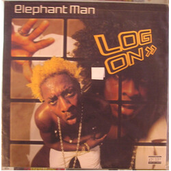 Elephant Man Log On Vinyl LP USED