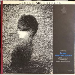 Claude Debussy / Philharmonia Orchestra / Carlo Maria Giulini La Mer / Trois Nocturnes Vinyl LP USED