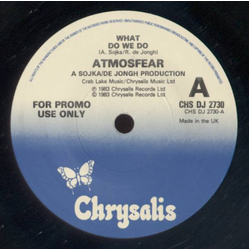 Atmosfear What Do We Do Vinyl 7" USED