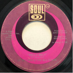 Junior Walker & The All Stars Holly Holy / Carry Your Own Load USED VINYL 7INCH 45 RPM SINGLE