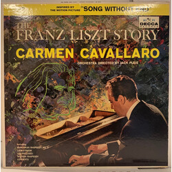 Carmen Cavallaro / Jack Pleis The Franz Liszt Story Vinyl LP USED