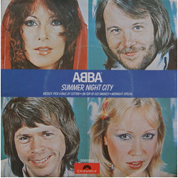 ABBA Summer Night City Vinyl 7" USED
