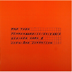 Rüdiger Carl & Sven-Åke Johansson Fünfunddreissigvierzig Vinyl LP USED