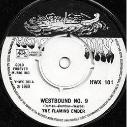 Flaming Ember Westbound No. 9 / Why Don't You Stay USED VINYL 7INCH 45 RPM SINGLE