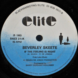 Beverley Skeete If The Feeling Is Right USED VINYL 7INCH 45 RPM
