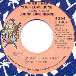 Sound Experience (2) Where Has Your Love Gone USED VINYL 7INCH 45 RPM