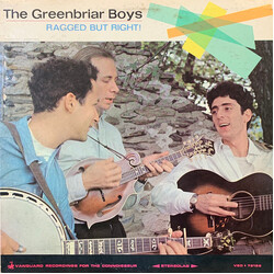 The Greenbriar Boys Ragged But Right! Vinyl LP USED