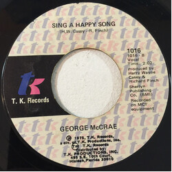 George McCrae Honey I USED VINYL 7INCH 45 RPM SINGLE