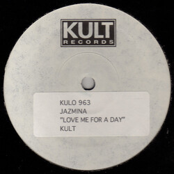 Jazmina Love Me For A Day USED VINYL 12INCH WHITE LABEL